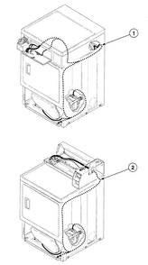Harnesses Diagram and Parts List for SDGY09QF  Speed Queen Dryer