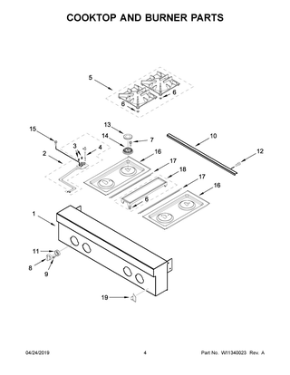Part Location Diagram of W11337063 Whirlpool HOLDER-ORF