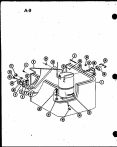 (ercf18-u01b/p67471-11c) (ercf24-u01b/p67471-12c) (ercf30-u01b/p67471-13c) (ercf36-u01b/p67471-14c) (ercf42-u01b/p67471-15c) Diagram and Parts List for ERCF48-U01B P67471-16C Amana Air Conditioner