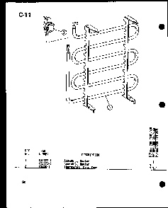Section 22 Diagram and Parts List for 212-2JM P54655-65R Amana Air Conditioner