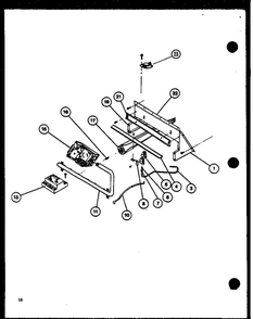 Part Location Diagram of R0194545 Whirlpool Shield, burner