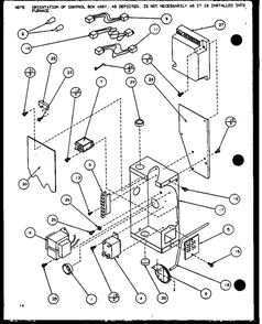 Diagram 5 Diagram and Parts List for GCI140C35A P9898216F Amana Furnace