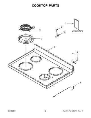 Part Location Diagram of W11241249 Whirlpool Wiring Diagram