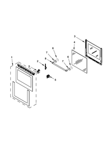 Part Location Diagram of W10519080 Whirlpool Nla - Spacer