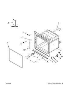 Part Location Diagram of W10545949 Whirlpool USE AND CARE GUIDE