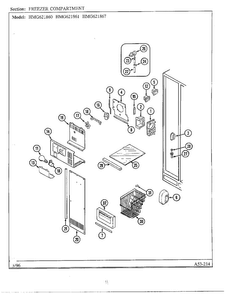 Part Location Diagram of 69666-20 Whirlpool INSERT, PAN HANDLE NLA