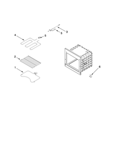 Internal Oven Parts Diagram and Parts List for JMW9330DAB16  Jenn-Air Microwave Oven Combo