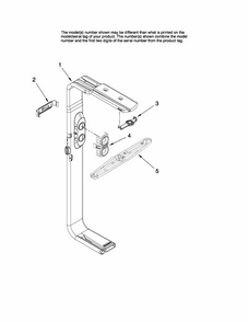 Upper Wash And Rinse Parts Diagram and Parts List for MDBTT60AWQ3  Maytag Dishwasher