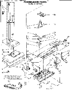 Powermate Parts Diagram and Parts List for 11621165  Kenmore Filters & Accessories