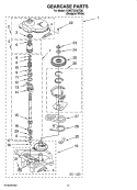 Part Location Diagram of 62619 Whirlpool WASHER