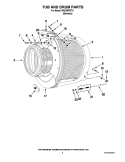 Part Location Diagram of WPW10300737 Whirlpool Dispenser