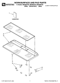 Part Location Diagram of W10103356 Whirlpool PAD