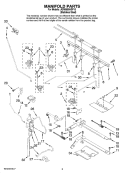 Part Location Diagram of 5789A602-60 Whirlpool KIT- LP