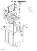 Part Location Diagram of W10181265 Whirlpool Wiring Diagram