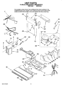 UNIT PARTS Diagram and Parts List for MBL2262KES12  Maytag Refrigerator