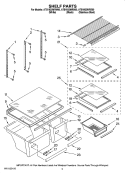 Part Location Diagram of 2188517 Whirlpool TRIM-SHELF