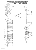Part Location Diagram of WP2198573 Whirlpool Refrigerator Ice Container