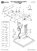Part Location Diagram of W10110866 Whirlpool Harness, Wiring