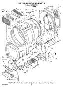 Part Location Diagram of W11712577 Whirlpool CLIP-STRAIN RELIEF