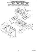 Part Location Diagram of 67006373 Whirlpool DIVIDER- U