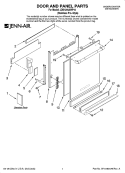 Part Location Diagram of 99003125 Whirlpool TOWEL BAR