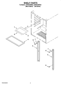 Part Location Diagram of 4344795 Whirlpool Washer