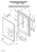 Part Location Diagram of 67005542 Whirlpool HANDLE
