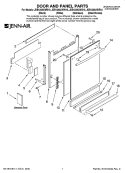 Part Location Diagram of 6918667 Whirlpool STUD-HNDLE