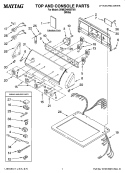 Part Location Diagram of 8559781 Whirlpool TOP