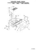 Part Location Diagram of WP2313693 Whirlpool Overlay