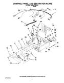 Part Location Diagram of W10135193 Whirlpool OVERLAY