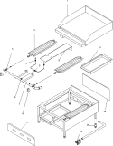 Part Location Diagram of 70001812 Whirlpool BOLT, HANDLE