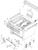 Part Location Diagram of 1325410000 Whirlpool END CAP, L HAND TITAN