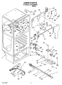 Part Location Diagram of WP1100939 Whirlpool Fan Blade
