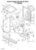 Part Location Diagram of 279640 Whirlpool Idler Pulley