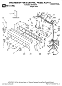 Part Location Diagram of W10118289 Whirlpool Installation Instructions (Eng