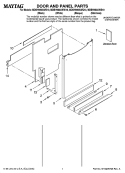 Part Location Diagram of 99002591 Whirlpool PANEL