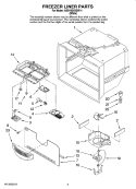 Part Location Diagram of 67001045 Whirlpool PANEL- FZ