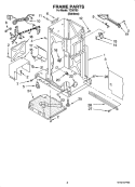 Part Location Diagram of 9870867 Whirlpool SHIELD