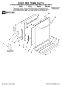 Part Location Diagram of Y6920186 Whirlpool MANUAL, USE & CARE