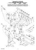Part Location Diagram of 7513P529-60 Whirlpool PIPE-MNFLD