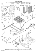 Part Location Diagram of W10132419 Whirlpool Bushing, Compressor