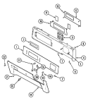 Part Location Diagram of 33002876 Whirlpool HARNESS- W