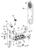 HEATER (A0 SERIES) Diagram and Parts List for MDE26PCAEW  Maytag Dryer