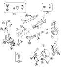 GAS VALVE (DRYER) Diagram and Parts List for MLG19PDDGW  Maytag Dryer