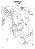 Part Location Diagram of 2310125 Whirlpool Wiring Harness, Complete Unit