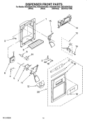 Part Location Diagram of WPW10184873 Whirlpool BRKT Assembly-CTL Mounting (KENM.