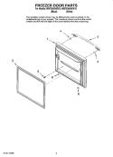 Part Location Diagram of W10119656 Whirlpool HANDLE
