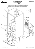 Part Location Diagram of 67003796 Whirlpool Insulation