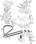 BASE Diagram and Parts List for MAT11MNEGW  Maytag Washer